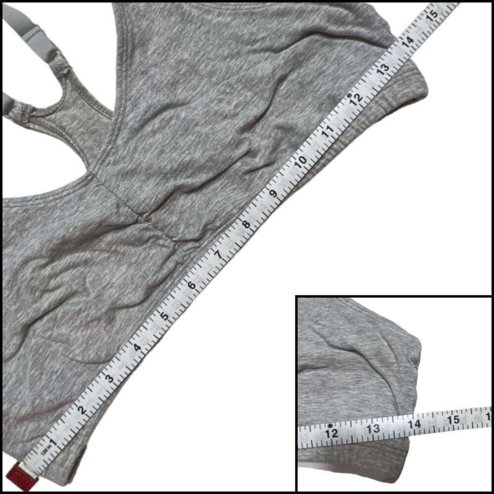 Barely There Wire Free Bralette Sports Bra Top Bundle Lavender Gray Size XL - Picture 7 of 9